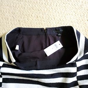 Ann Taylor Black & White Skirt Size 6